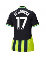 Manchester City Kevin De Bruyne #17 Bortedrakt Dame 2024-25 Korte ermer